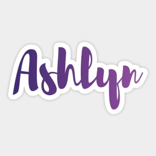 Ashlyn Sticker